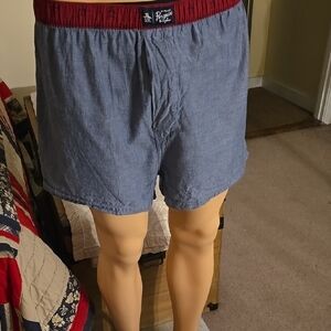Original Penguin Blue and Red Boxers